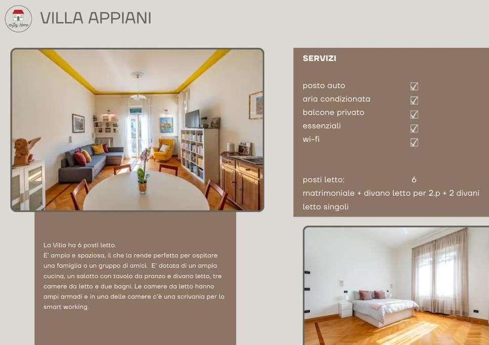 Enjoy Home - Villa Appiani, Prato Della Valle Padua Buitenkant foto